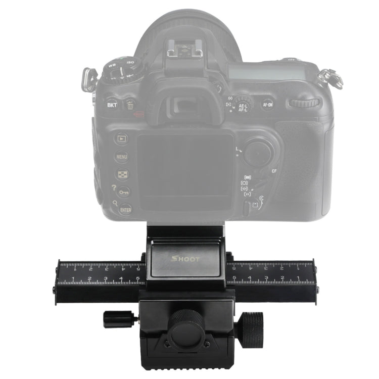 Shoot 4-Way Macro Focusing Focus Rail Slider / Close-Up Shooting Rail Slider - Camera Accessories by Shoot | Online Shopping UK | buy2fix