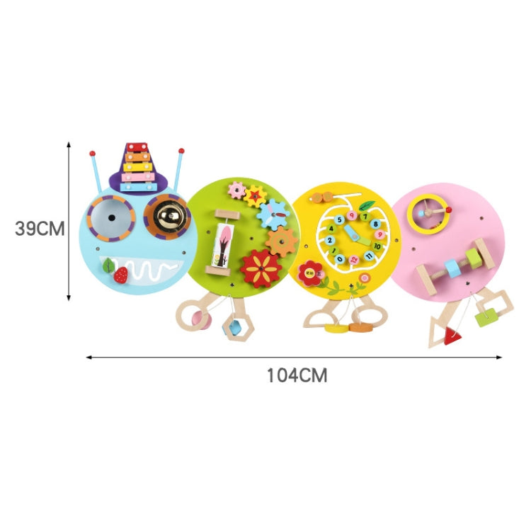 Children Early Education Puzzle Wall Toys Wall Games Montessori Teaching Kids, Style: Worm - Early Education Toys by buy2fix | Online Shopping UK | buy2fix