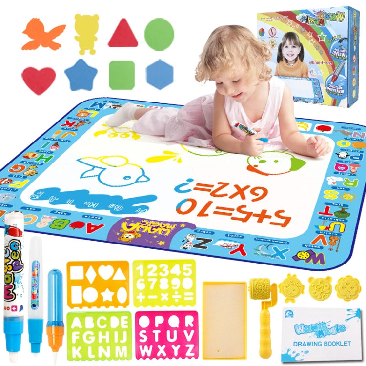 6613 Children Water Drawing Canvas Color Writing Magic Graffiti Mat, Size: 100 x 70cm, Style: 3 Pens-Boxed - Drawing Toys by buy2fix | Online Shopping UK | buy2fix