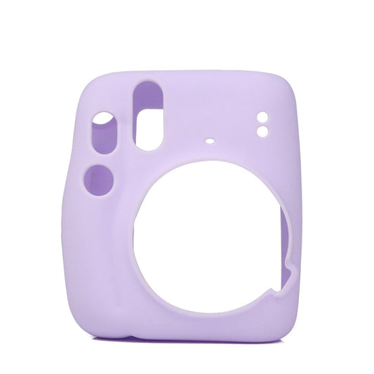 Camera Jelly Color Silicone Protective Cover For Fujifilm Instax mini 11(Purple) - Camera Accessories by buy2fix | Online Shopping UK | buy2fix
