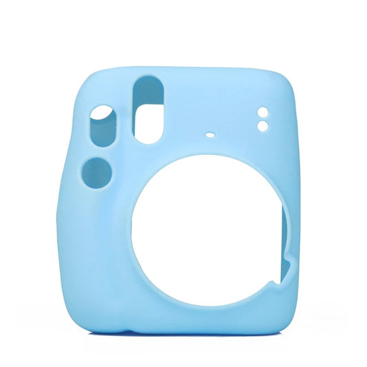 Camera Jelly Color Silicone Protective Cover For Fujifilm Instax mini 11(Blue) - Camera Accessories by buy2fix | Online Shopping UK | buy2fix