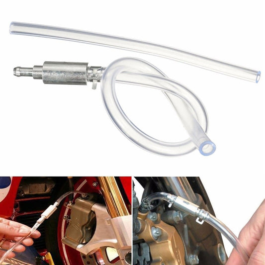 Car Motorcycle Brake Bleeder Clutch Bleeding Hose Tool Kit One Way Valve And Tube DXY88(Clear) - Motorbike Brakes by buy2fix | Online Shopping UK | buy2fix