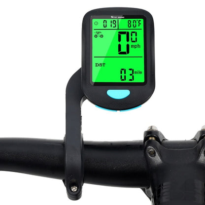WEST BIKING Mountain Road Bike Wireless Code Meter Multi-Function Interface Riding Speedometer(Black) - Speedometers by WEST BIKING | Online Shopping UK | buy2fix