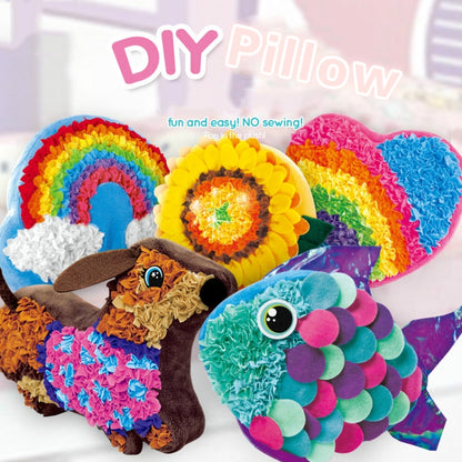 DIY Plush Pillow Toy Three-Dimensional Handmade Doll Material Package(Sunflower) - Early Education Toys by buy2fix | Online Shopping UK | buy2fix