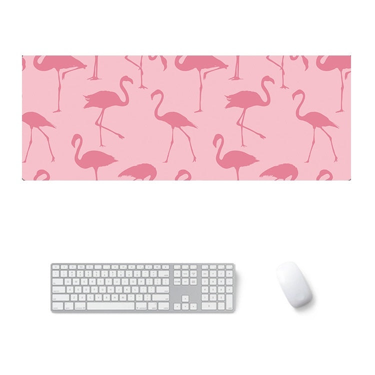 800x300x5mm Office Learning Rubber Mouse Pad Table Mat(7 Flamingo) - Mouse Pads by buy2fix | Online Shopping UK | buy2fix