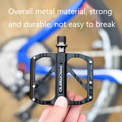 PD-R27 1 Pair PROMEND Bicycle Pedal Road Bike Aluminum Alloy Bearing Quick Release Folding Pedal - Outdoor & Sports by PROMEND | Online Shopping UK | buy2fix
