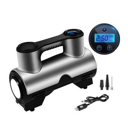 Car Inflatable Pump Portable Small Automotive Tire Refiner Pump, Style: Wireless Digital Display With Lamp - In Car by buy2fix | Online Shopping UK | buy2fix