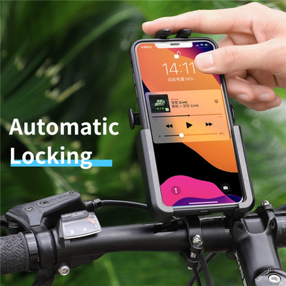 WEST BIKING  Bike Mobile Phone Holder Aluminum 360 Rotatable Electric Bike Scooter Motorcycle Phone Stand,Style: Rearview Mirror Style - Outdoor & Sports by WEST BIKING | Online Shopping UK | buy2fix