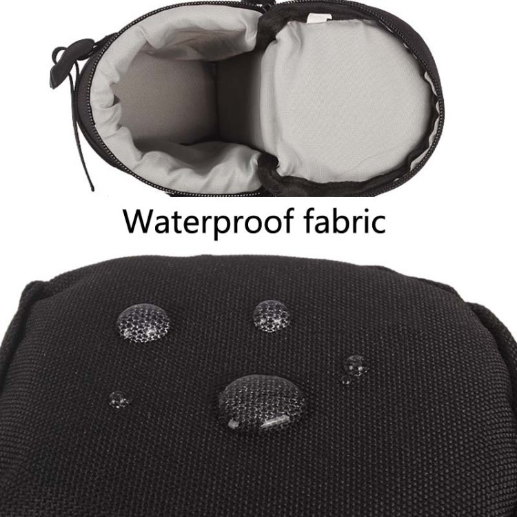 5603 Wear-Resistant Waterproof And Shockproof SLR Camera Lens Bag, Size: S(Black) - Camera Accessories by buy2fix | Online Shopping UK | buy2fix