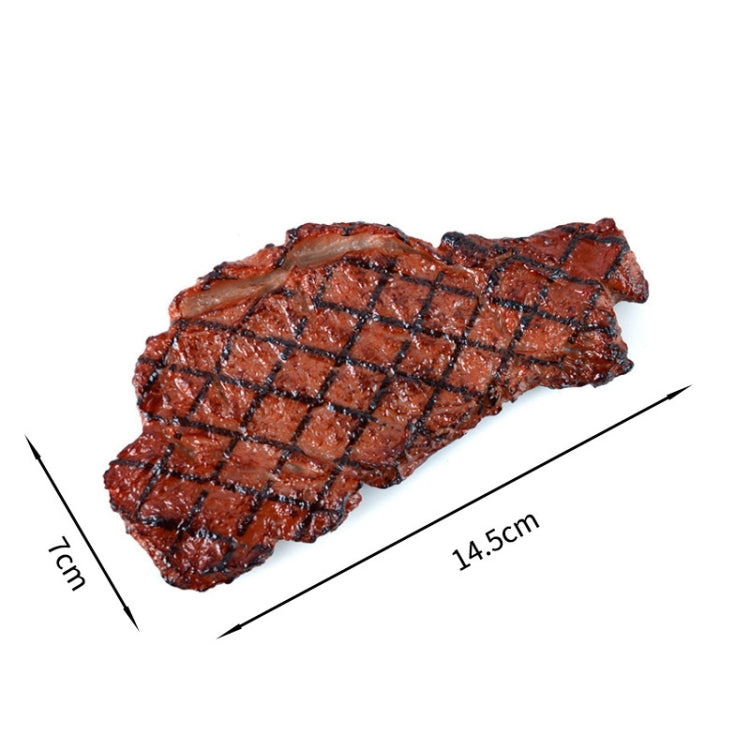 Linger Steak Simulation Food Model Photo Photography Props - Camera Accessories by buy2fix | Online Shopping UK | buy2fix