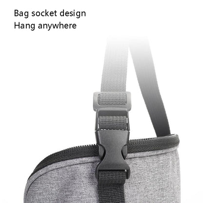 Car Double Bottle Of Warm Milk Outdoor Portable Constant Temperature Calm Milk Multi-Function Bottle Storage Bag(DC+Cigarette Lighter Interface Gray) - In Car by buy2fix | Online Shopping UK | buy2fix