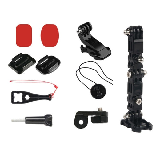 2 Set Cycling Helmet Adhesive Multi-Joint Arm Fixed Mount Set for GoPro Hero11 Black / HERO10 Black / GoPro HERO9 Black / HERO8 Black / HERO7 /6 /5 /5 Session /4 Session /4 /3+ /3 /2 /1, DJI Osmo Action and Other Action Cameras Style 3 - DJI & GoPro Accessories by buy2fix | Online Shopping UK | buy2fix