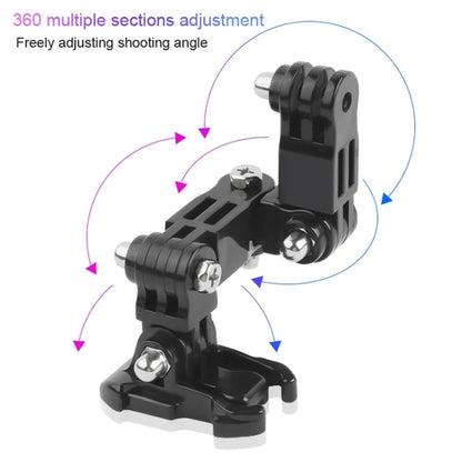2 Set Cycling Helmet Adhesive Multi-Joint Arm Fixed Mount Set for GoPro Hero11 Black / HERO10 Black / GoPro HERO9 Black / HERO8 Black / HERO7 /6 /5 /5 Session /4 Session /4 /3+ /3 /2 /1, DJI Osmo Action and Other Action Cameras Style 4 - DJI & GoPro Accessories by buy2fix | Online Shopping UK | buy2fix