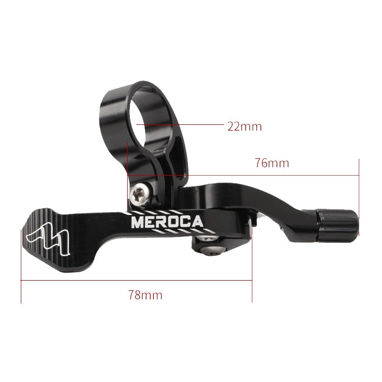 MEROCA Bicycle Telescoping Pipeline Controller Lifting Sitting Pipeline Control Switch(Black) - Outdoor & Sports by buy2fix | Online Shopping UK | buy2fix