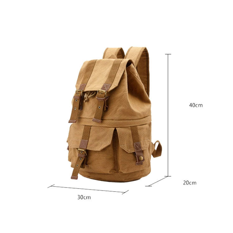 FB-1235-32 SLR Camera Canvas Bag Casual Shoulder Digital Bag(Green) - Camera Accessories by buy2fix | Online Shopping UK | buy2fix