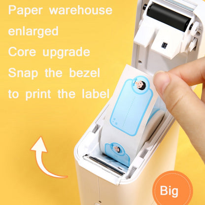 NIIMBOT D101 Handheld Portable Bluetooth Smart No Ink Label Printer, Model: Standard+2 Roll White Label Paper - Printer by NIIMBOT | Online Shopping UK | buy2fix