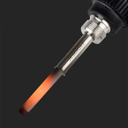 Metallic LCD Temperature Regulating Soldering Iron And Soldering Iron Tip Set Electric Soldering Iron Welding Tool(110V US Plug Bronze Head Red) - Home & Garden by buy2fix | Online Shopping UK | buy2fix