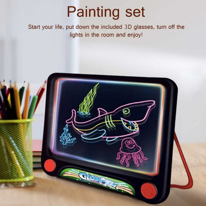 Multifunctional Luminous 3D Children Drawing Board, Without Watercolor Pen, Style: Luminous Dinosaur - Drawing Toys by buy2fix | Online Shopping UK | buy2fix