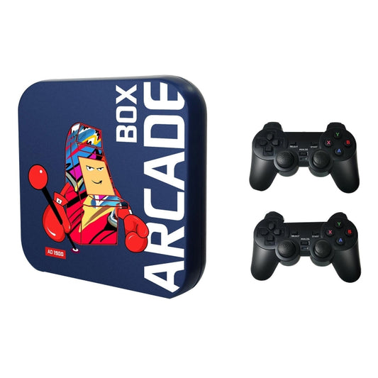 Arcade Box 64G Wireless Video Game Machine Box 4K HD Display For PS1/PSP/N64/DC, UK Plug - Pocket Console by buy2fix | Online Shopping UK | buy2fix