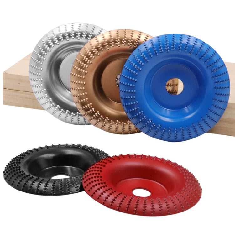 Woodworking Sanding Plastic Stab Discs Hard Round Grinding Wheels For Angle Grinders, Specification: 98mm Golden Plane - Abrasive Tools & Accessories by buy2fix | Online Shopping UK | buy2fix