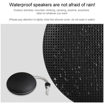 F5 TWS Outdoor Waterproof Mini Bluetooth Speaker with Lanyard Support Hands-free(Green) - Mini Speaker by buy2fix | Online Shopping UK | buy2fix