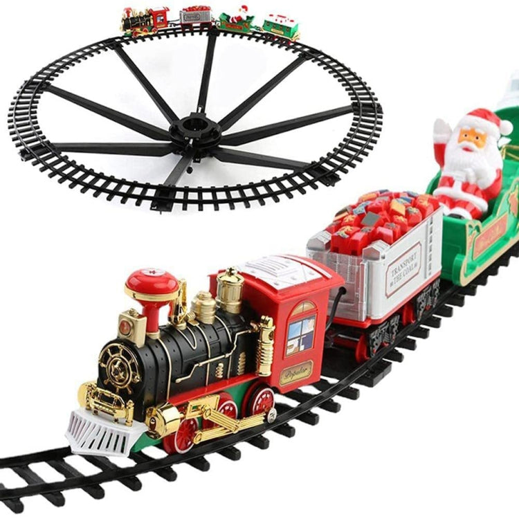 Electric Christmas Train Tree Decoration Rail Car Model(238-9) - Model Toys by buy2fix | Online Shopping UK | buy2fix