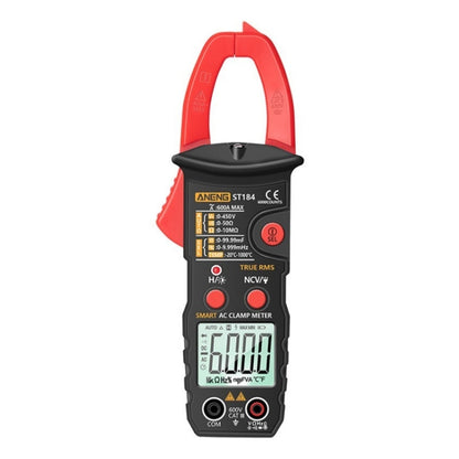 ANENG ST184 Automatically Identify Clamp-On Smart Digital Multimeter(Red) - Digital Multimeter by ANENG | Online Shopping UK | buy2fix