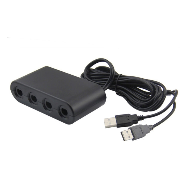 GC Handle To Wii U/PC/Switch Converter Adapter(Black) - Adapter by buy2fix | Online Shopping UK | buy2fix