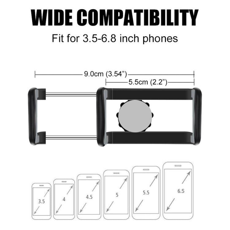 Car Buckle Instrument Panel Mobile Phone Holder(Narrow Head) - In Car by buy2fix | Online Shopping UK | buy2fix