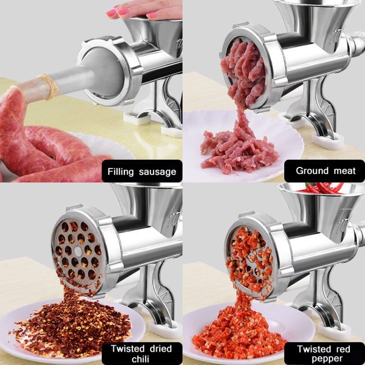 Household Manual Grinder Sausage Machine, Specification: No. 10 Large - Stirrer & Squeezer by buy2fix | Online Shopping UK | buy2fix