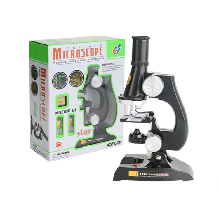 C2119 Children Early Education HD 450X Microscope Toy(Black) - Digital Microscope by buy2fix | Online Shopping UK | buy2fix