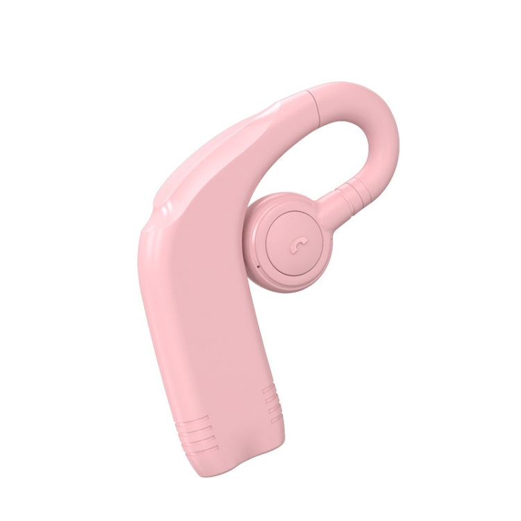 M99 Bluetooth V5.2 Single Earhook Business Headphone(Pink) - Bluetooth Earphone by buy2fix | Online Shopping UK | buy2fix