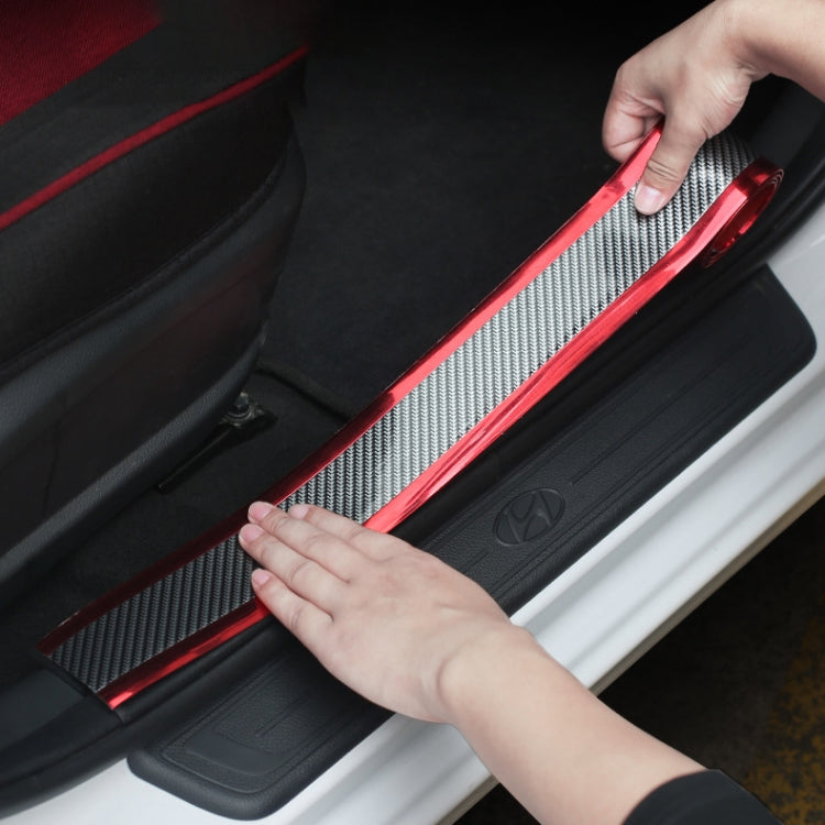 6m Car Bumper Anti-Collision Strip, Color: Carbon Fiber Black 3cm - In Car by buy2fix | Online Shopping UK | buy2fix