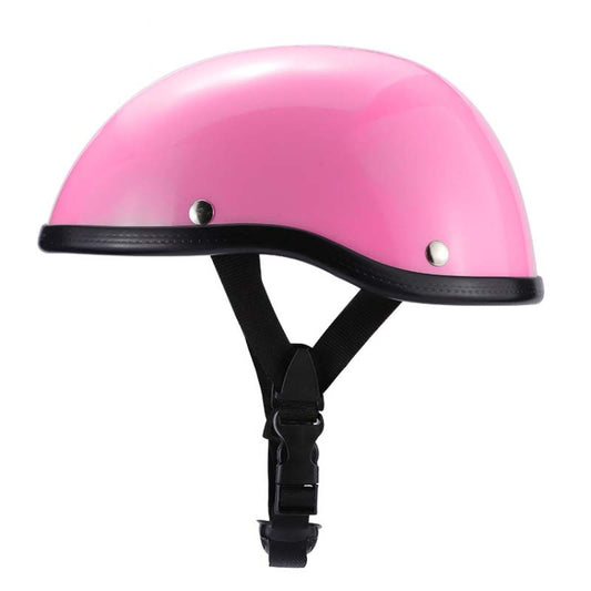 BSDDP A0315 Summer Scooter Half Helmet(Pink) - Protective Helmet & Masks by BSDDP | Online Shopping UK | buy2fix