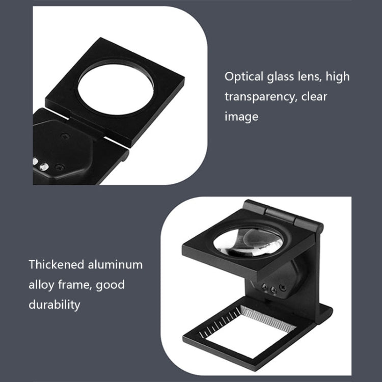 9005B 10X Dual LED Light Folding Magnifier - Consumer Electronics by buy2fix | Online Shopping UK | buy2fix