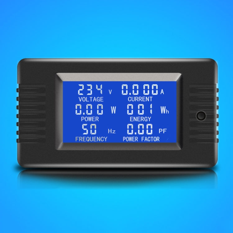 Peacefair English Version Multifunctional AC Digital Display Power Monitor, Specification: 5A - Current & Voltage Tester by Peacefair | Online Shopping UK | buy2fix