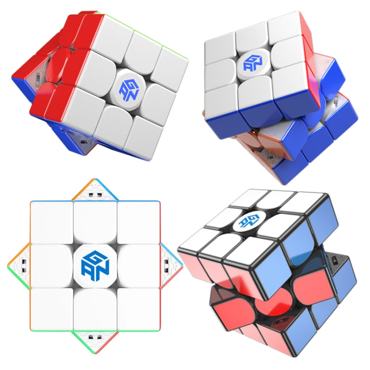 GAN12 Competition Practice Third-Order Magnetic Magic Cube Puzzle Toy, Style: Primary Color Version - Magic Cubes by buy2fix | Online Shopping UK | buy2fix