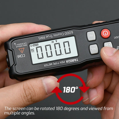 TASI Pen Multimeter Small Portable Intelligent Universal Table, Style: TA802B Automatic Identification - Digital Multimeter by TASI | Online Shopping UK | buy2fix