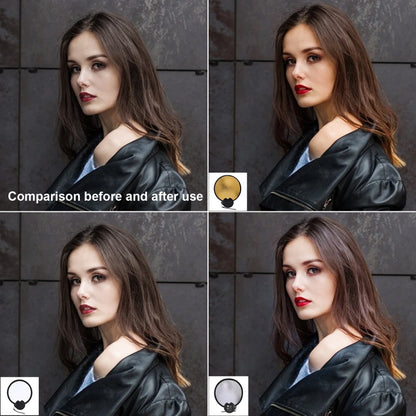 30cm Double-sided Beauty Photo Live Broadcast Fill Light Board with Storage Box(Gold + Silver) - Camera Accessories by buy2fix | Online Shopping UK | buy2fix
