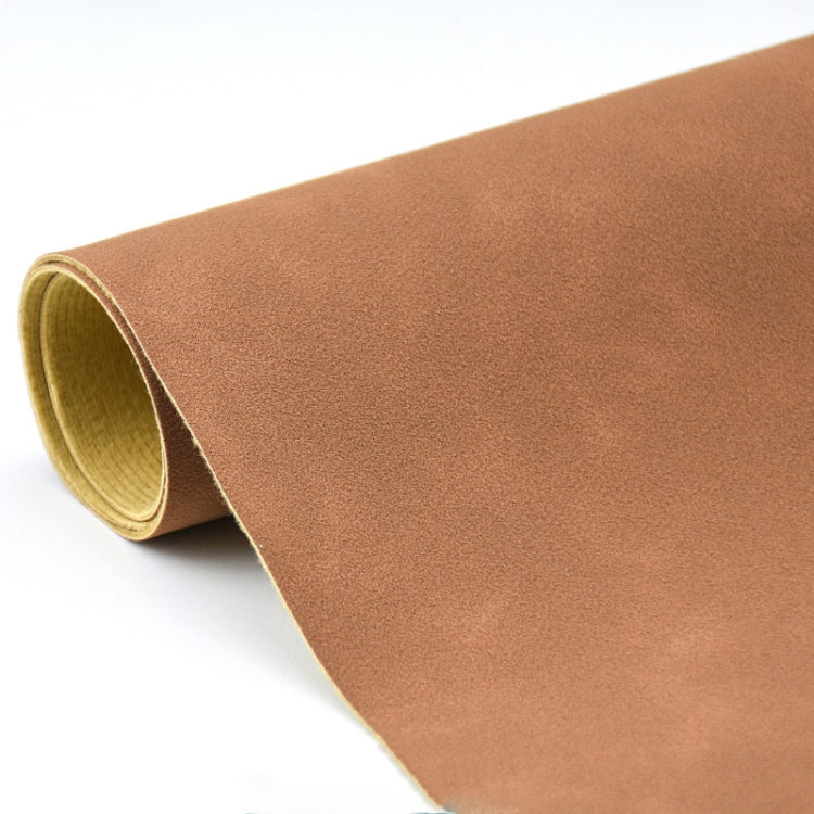 2 PCS 50 x 68cm Thickened Waterproof Non-reflective Matte Leather Photo Background Cloth(Yellow Brown) - Camera Accessories by buy2fix | Online Shopping UK | buy2fix