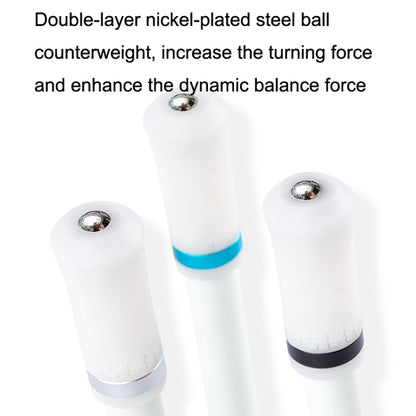 3 PCS Beginners Non-slip Wear-resistant Portable Rotating Pen(White knight silver) - Fidget Cube by buy2fix | Online Shopping UK | buy2fix