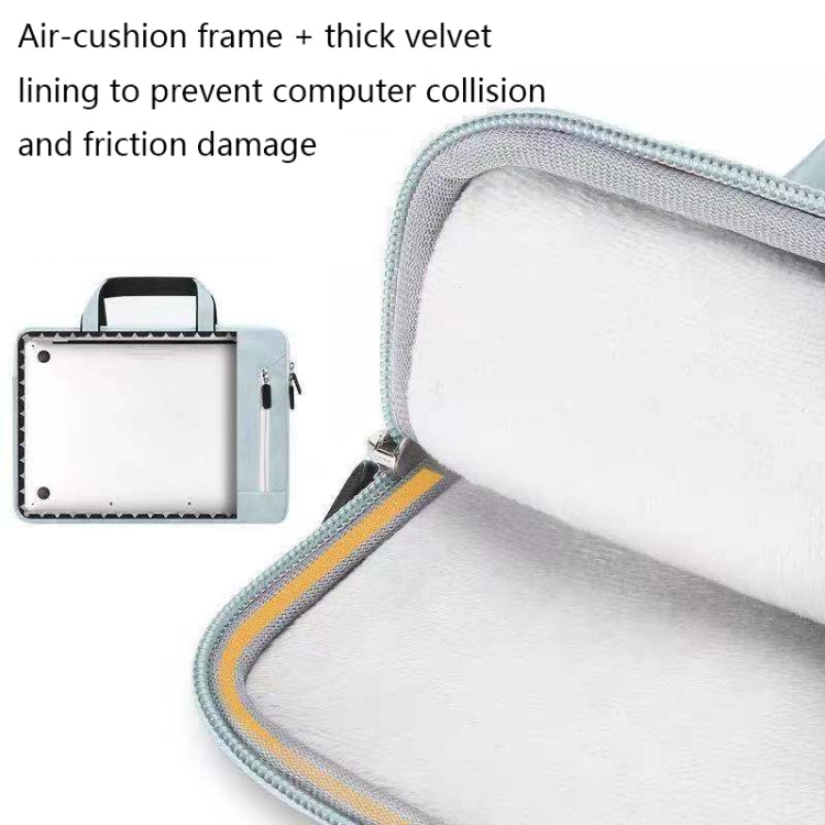 Q5 PU Waterproof and Wear-resistant Laptop Liner Bag, Size: 13 / 13.3 inch(Light Gray) - 13.3 inch by buy2fix | Online Shopping UK | buy2fix