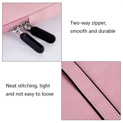 Q5 PU Waterproof and Wear-resistant Laptop Liner Bag, Size: 15 / 15.4 / 15.6 inch(Pink) - 15 inch by buy2fix | Online Shopping UK | buy2fix