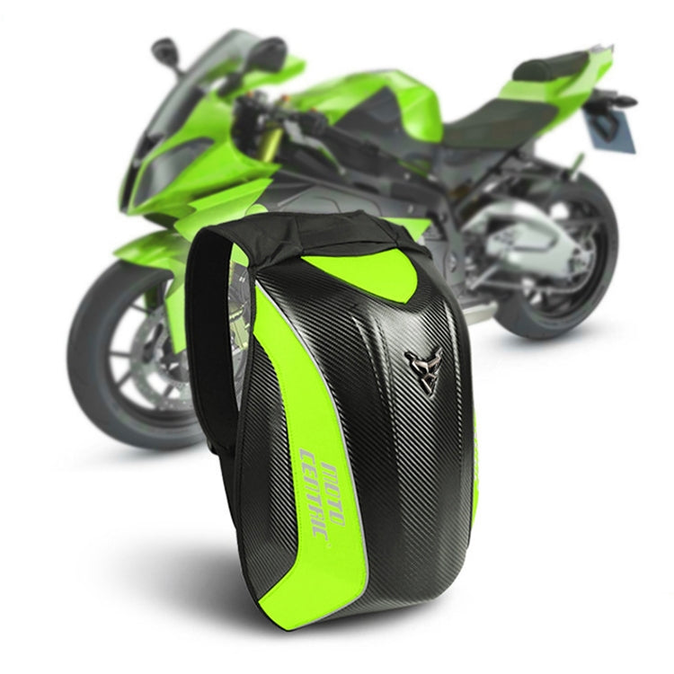 MOTOCENTRIC 11-MC-0077 Motorcycle EVA Turtle Shell Shape Riding Backpack(Green) - Bags & Luggages by MOTOCENTRIC | Online Shopping UK | buy2fix