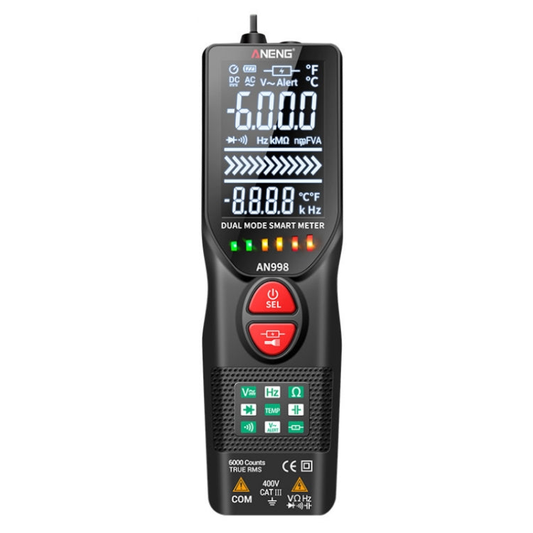 ANENG AN998 Smart Dual Mode Line Detection Induction Pen Multimeter - Digital Multimeter by ANENG | Online Shopping UK | buy2fix