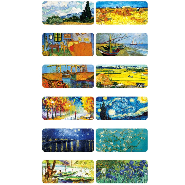 300x800x3mm Locked Am002 Large Oil Painting Desk Rubber Mouse Pad(Starry Night) - Mouse Pads by buy2fix | Online Shopping UK | buy2fix