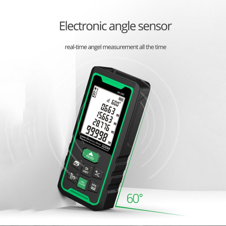 SNDWAY SW70G High-precision Indoor and Outdoor Green Laser Rangefinder, Distance: 70m - Laser Rangefinder by SNDWAY | Online Shopping UK | buy2fix