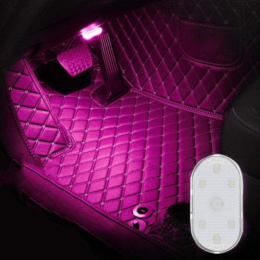 2 PCS Car Lighting Reading Light LED Touch Sensing Ambient Light, Style:, Color: Pink Purple - In Car by buy2fix | Online Shopping UK | buy2fix