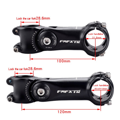FMFXTR Mountain Bike Adjustable Angle Handlebar Riser, Specification: Upgrade 31.8x120mm - Outdoor & Sports by FMFXTR | Online Shopping UK | buy2fix
