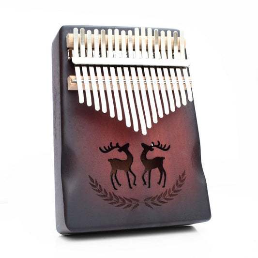 17-tone Radian Design Portable Finger Piano(Couple Deer) - Keyboard Instruments by buy2fix | Online Shopping UK | buy2fix